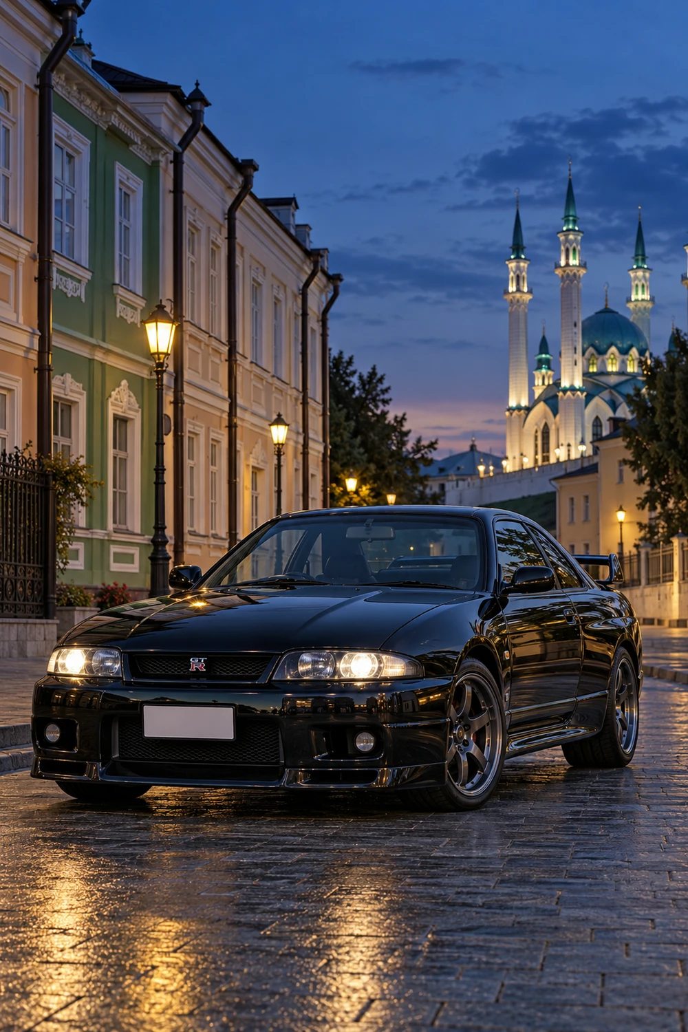 АВТО 1007217 Nissan Skyline GTR R33 чёрный Казань