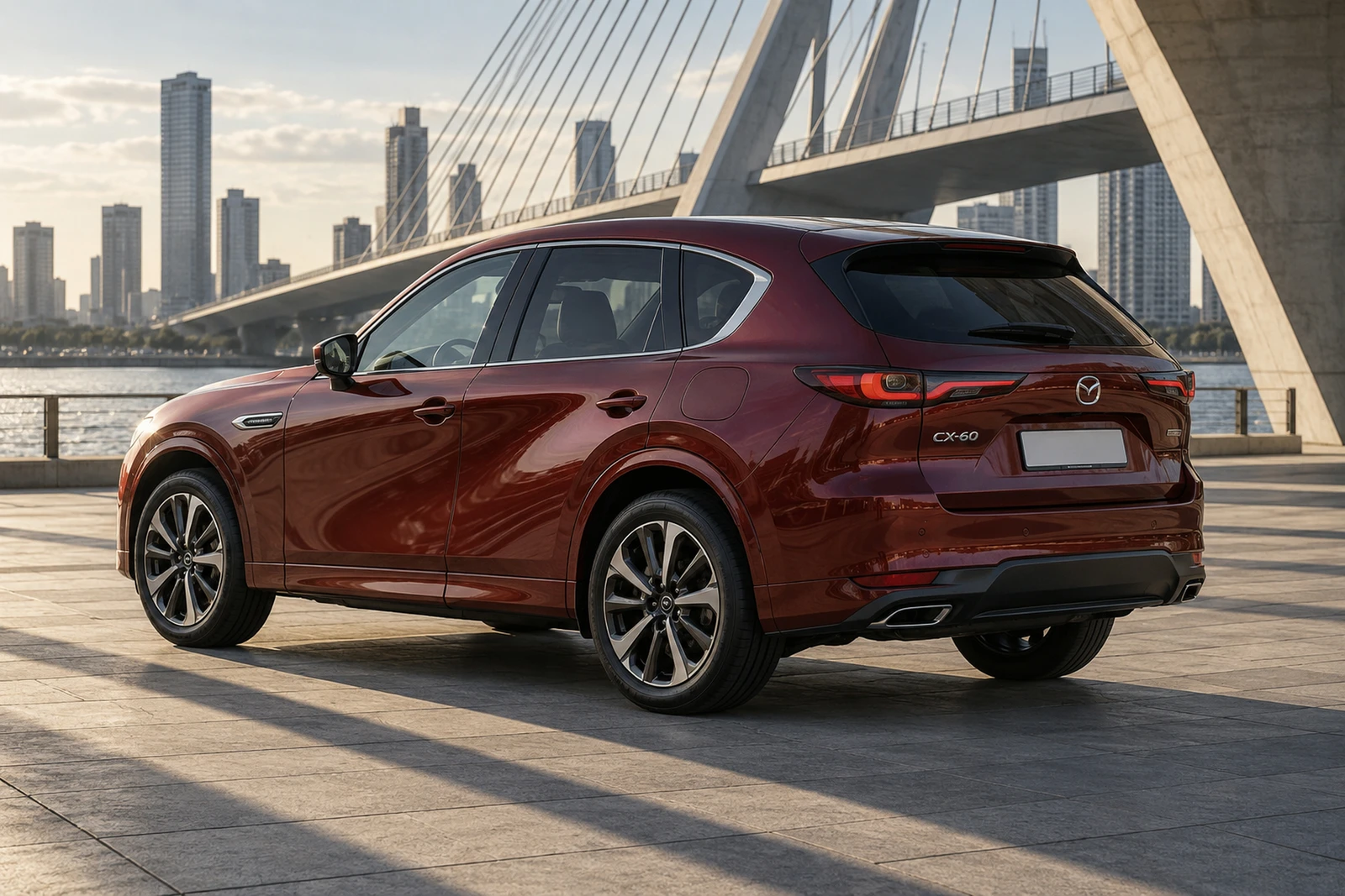 АВТО 1008060 Mazda CX-60 Архитектурный кадр