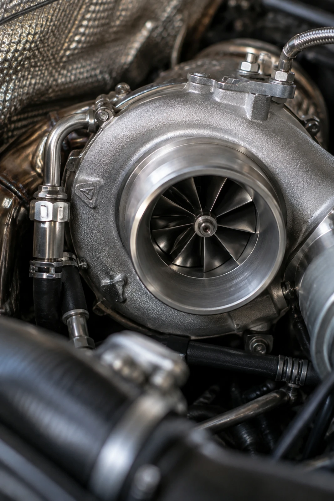 АВТО 1008437 Турбина twin scroll корпус