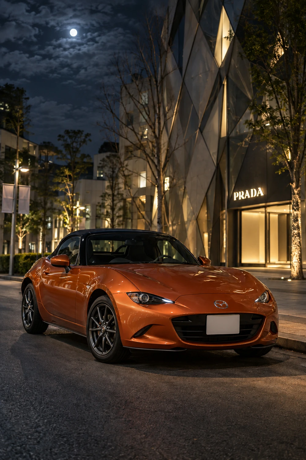 АВТО 1006737 Mazda MX5 ND оранжевый Токио