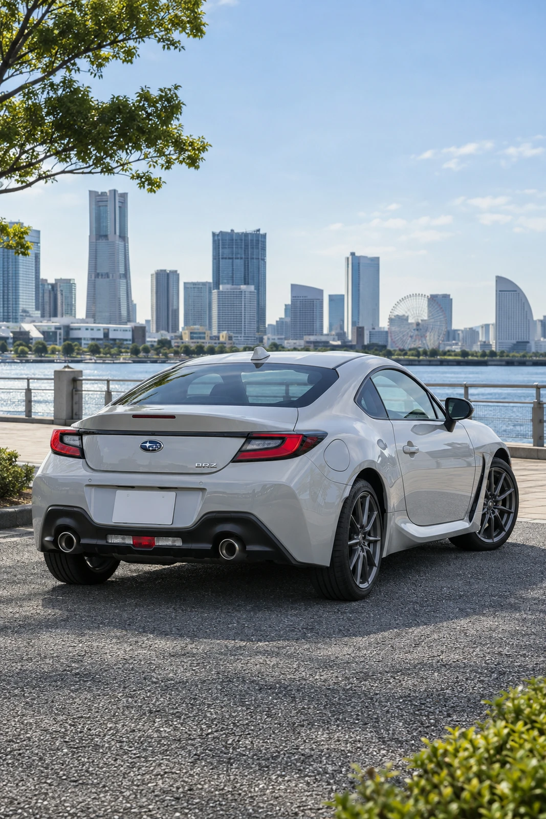 АВТО 1007849 Субару BRZ светло-серый Йокогама