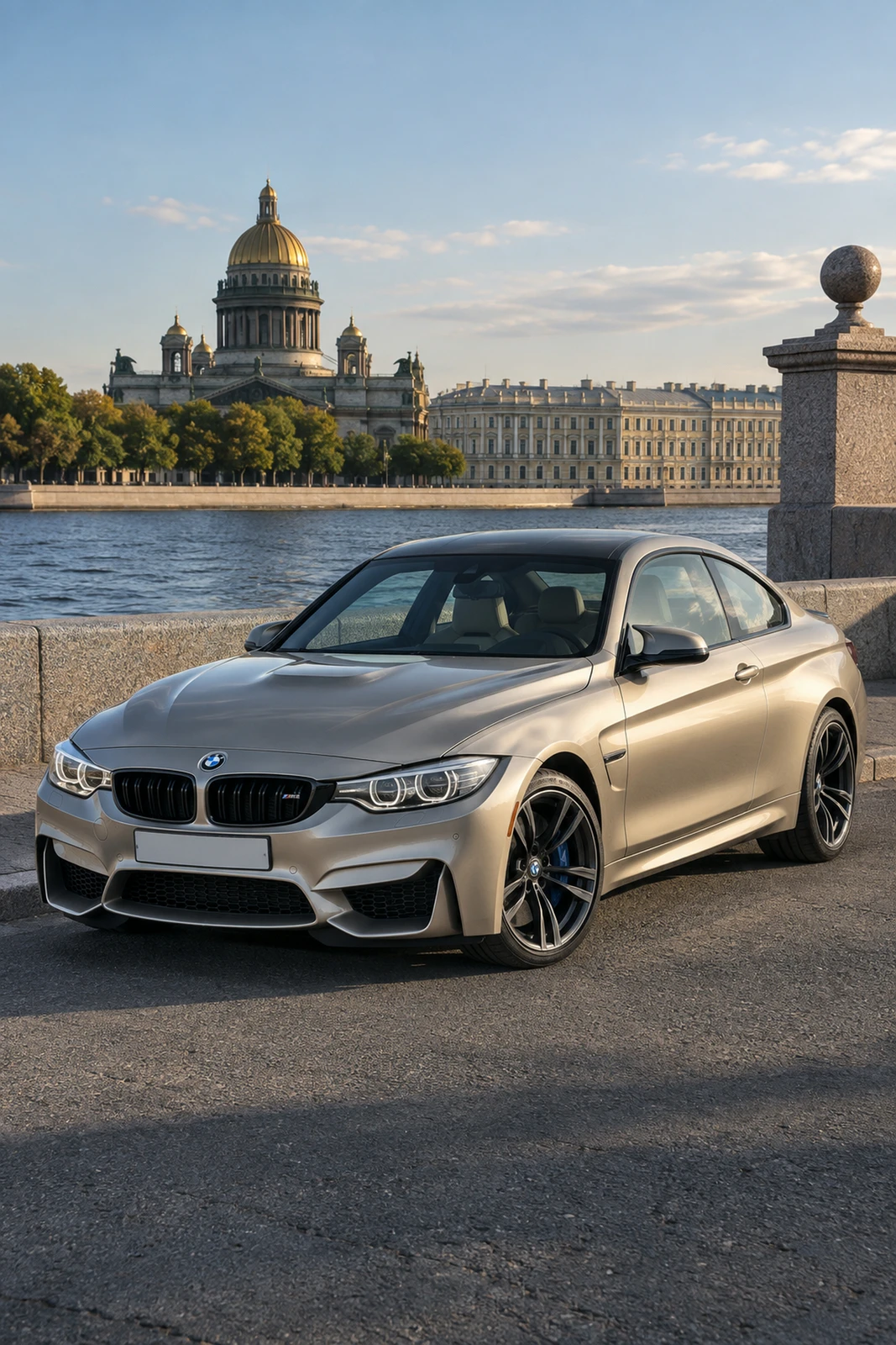 АВТО 1008017 БМВ M4 F82 шампань Петербург