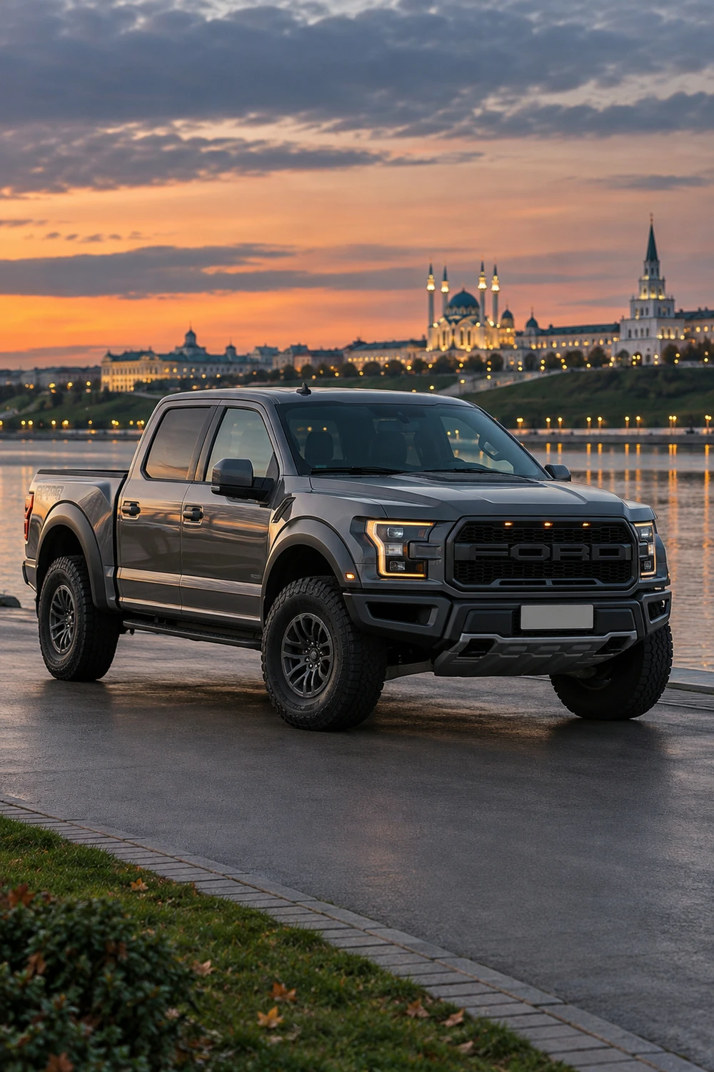АВТО 1007409 Ford F150 Raptor серый Казань