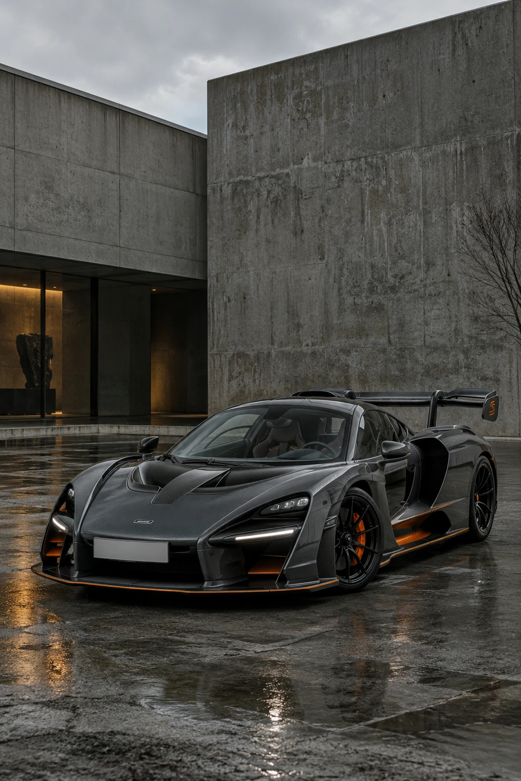 АВТО 1007829 Макларен-Senna-бетонная-галерея