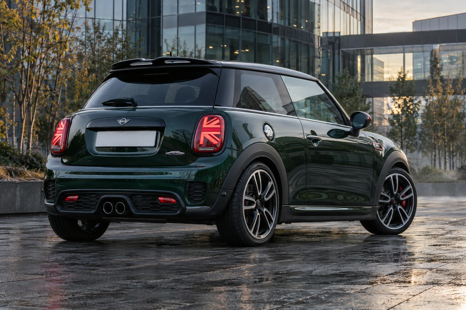 АВТО 1007443 MINI JCW F56 зелёный Новосибирск