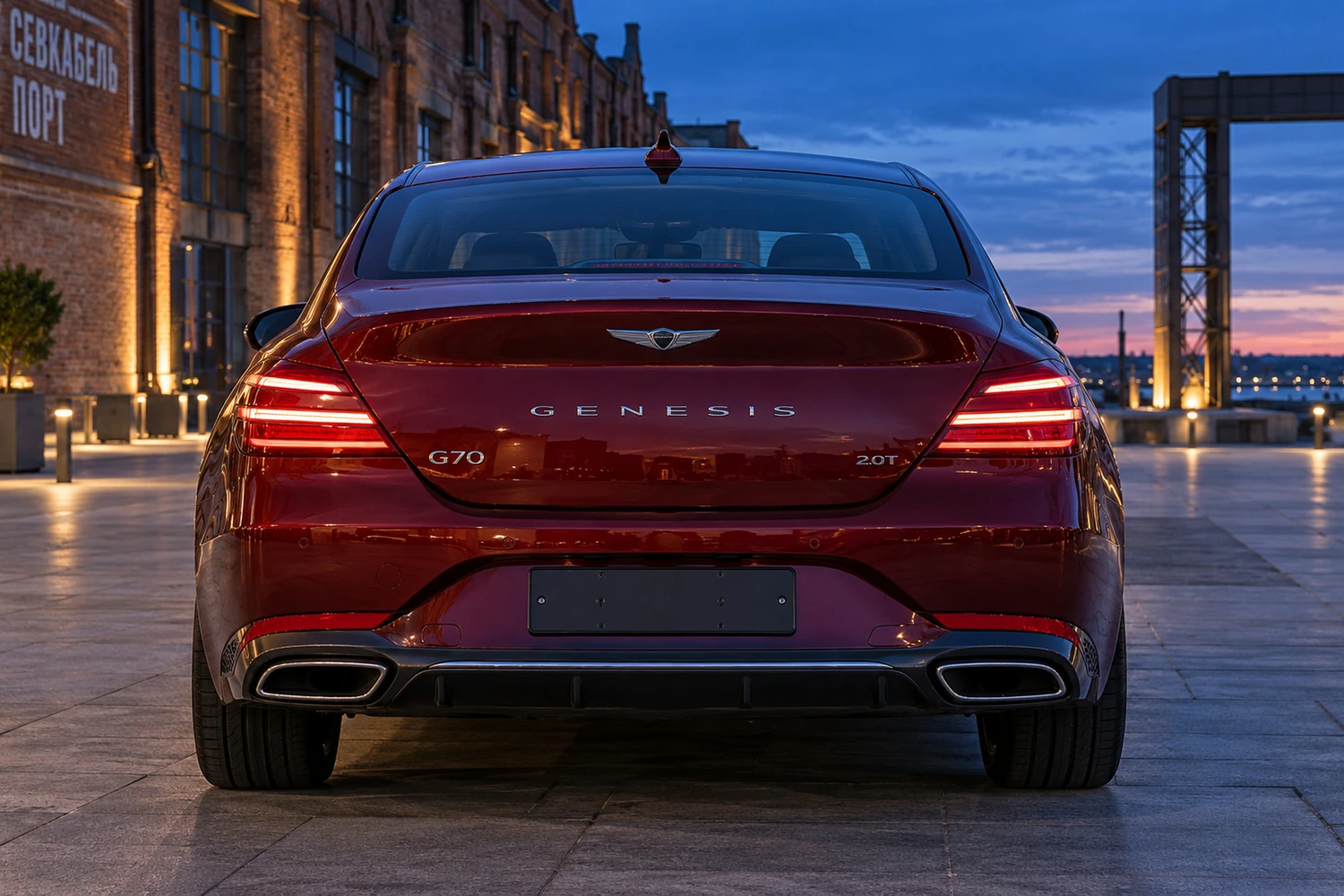АВТО 1006771 Genesis G70 2022 гранатовый Санкт Петербург