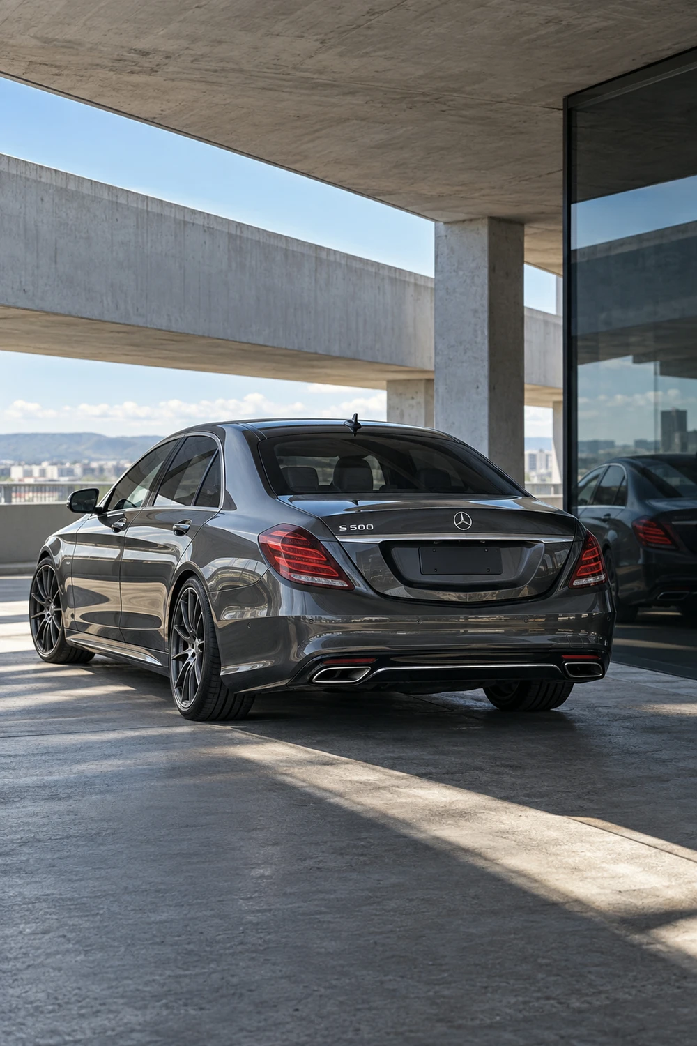АВТО 1006810 Mercedes S500 W222 графитовый многоуровневый свет