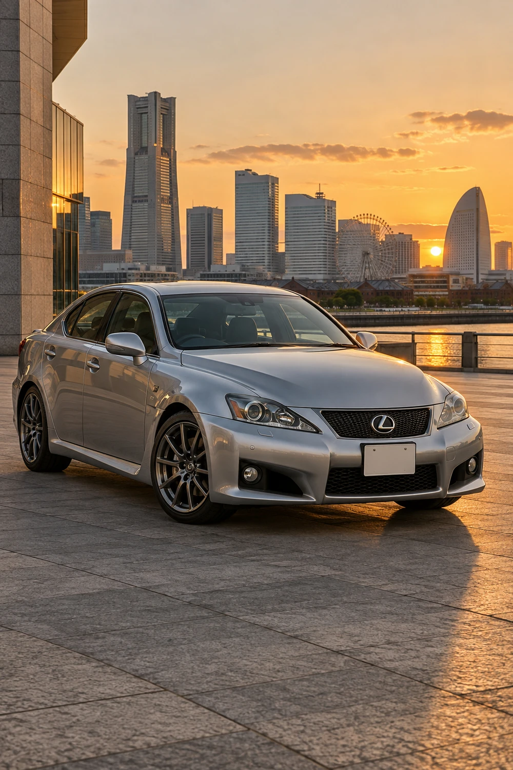 АВТО 1007108 Lexus ISF XE20 серебристый Йокогама