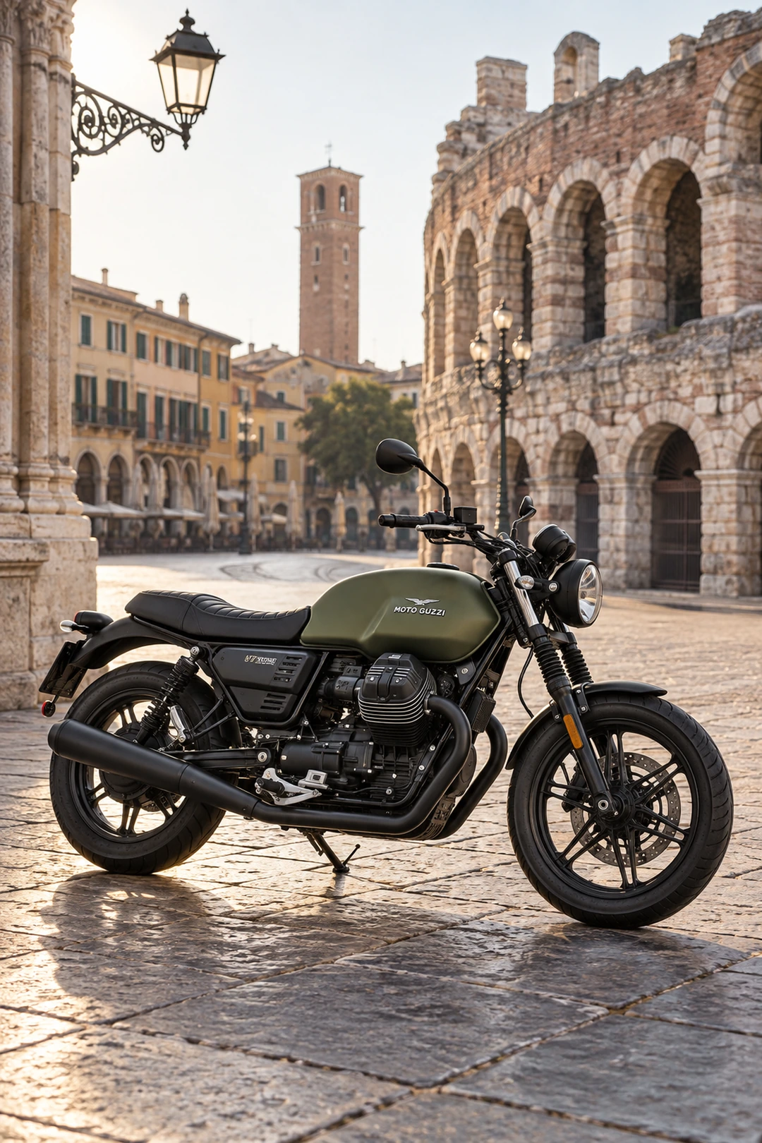 АВТО 1008923 Moto Guzzi V7 Stone мото