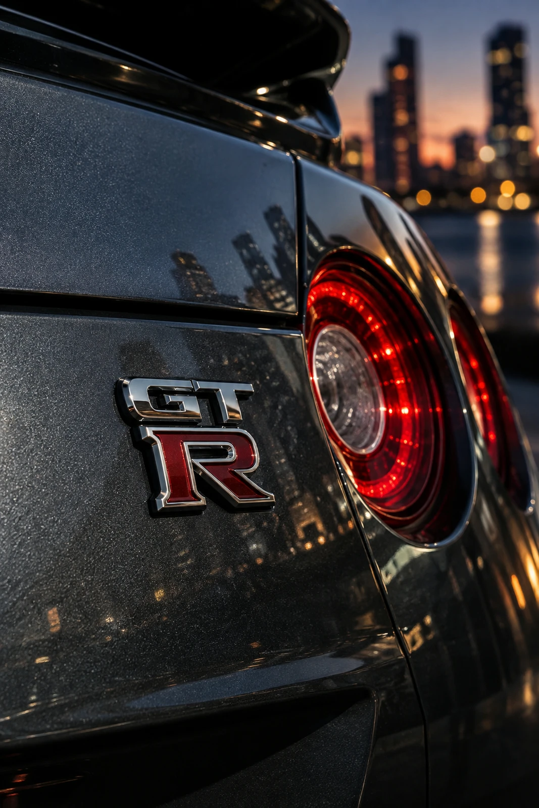 АВТО 1008035 Ниссан GTR Шильдик GTR