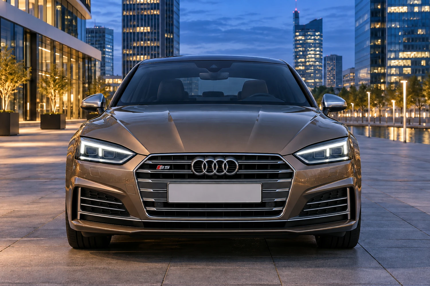 АВТО 1007119 Audi S5 Sportback B9 бронзовый Вена