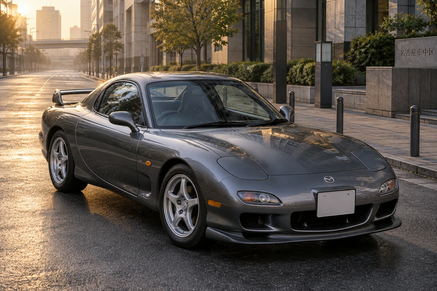АВТО 1007309 Mazda RX7 FD3S графит Нагоя