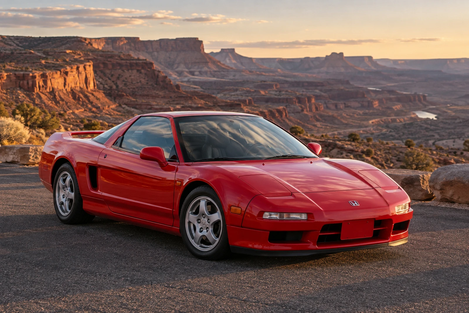 АВТО 1008592 Хонда NSX NA1 красный Аризонское плато