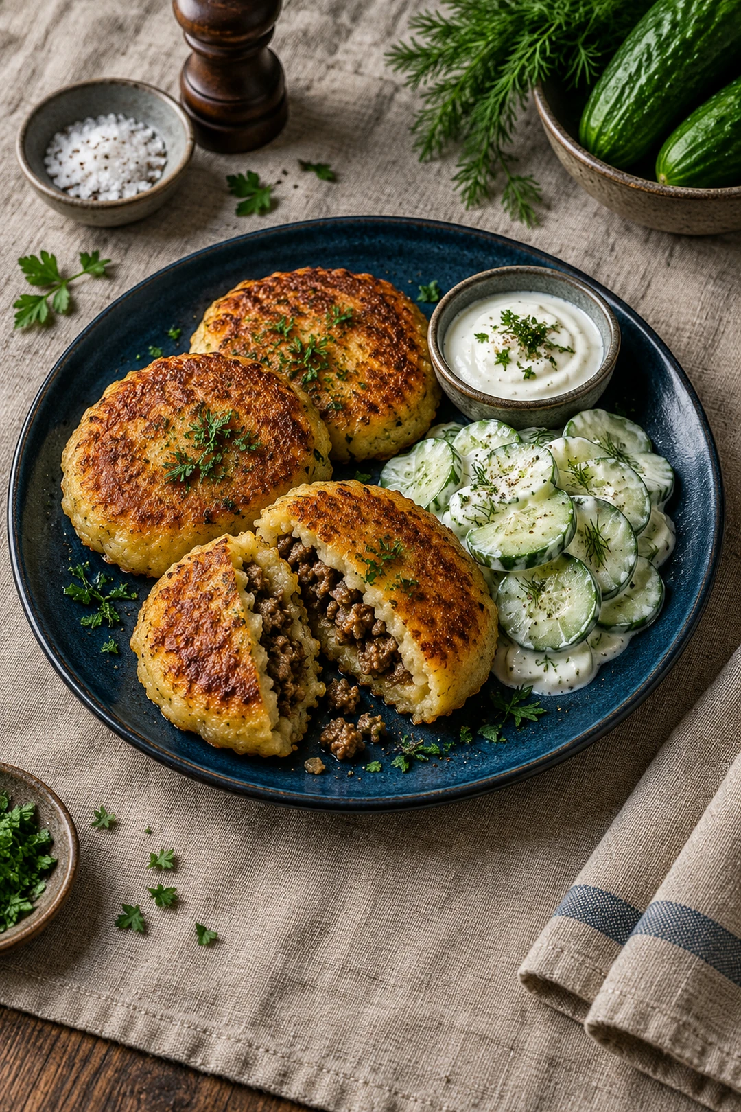 ЕДА 1000777 картофельные зразы с мясом