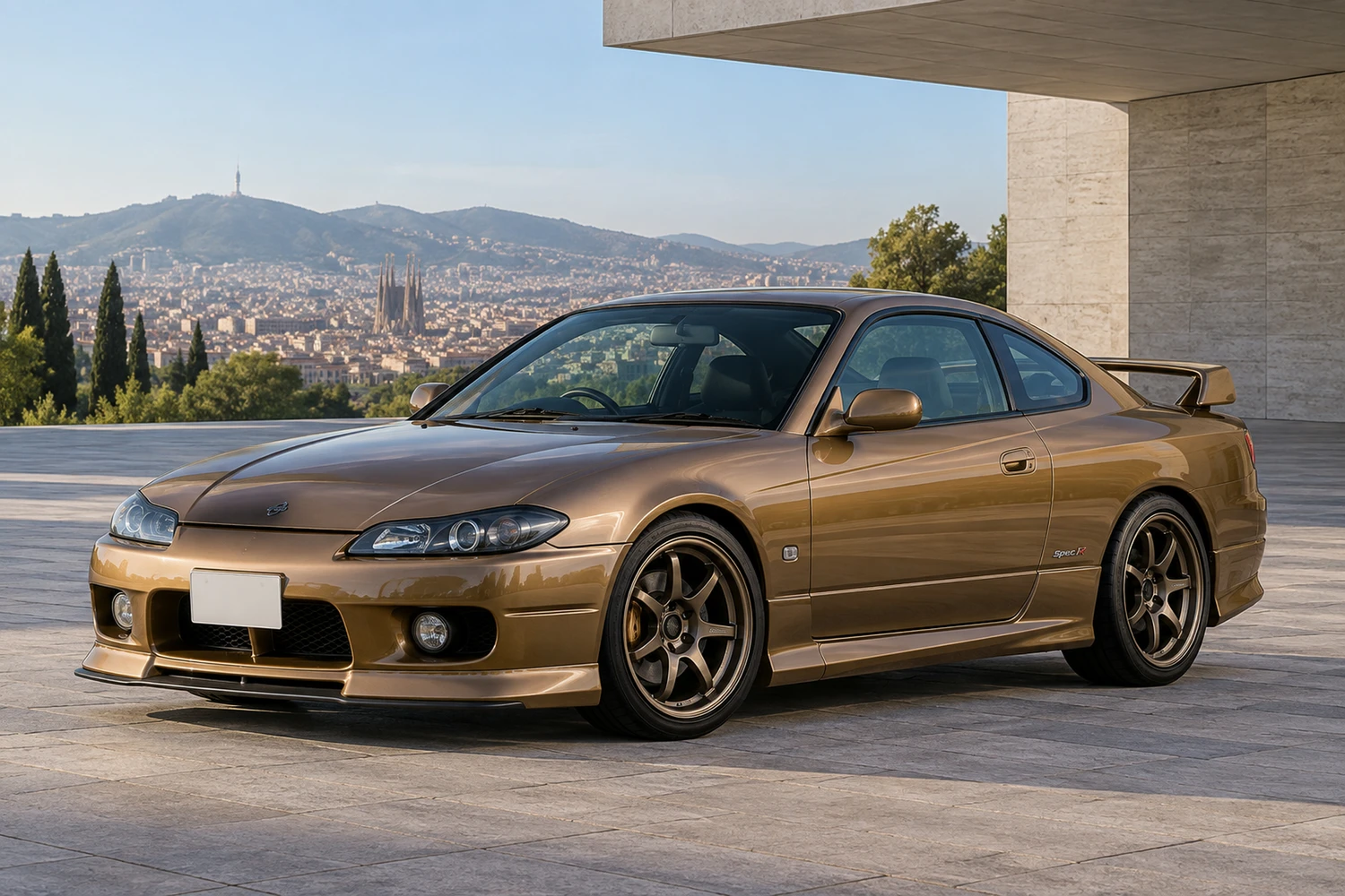 АВТО 1007187 Nissan Silvia S15 бронзовый Барселона