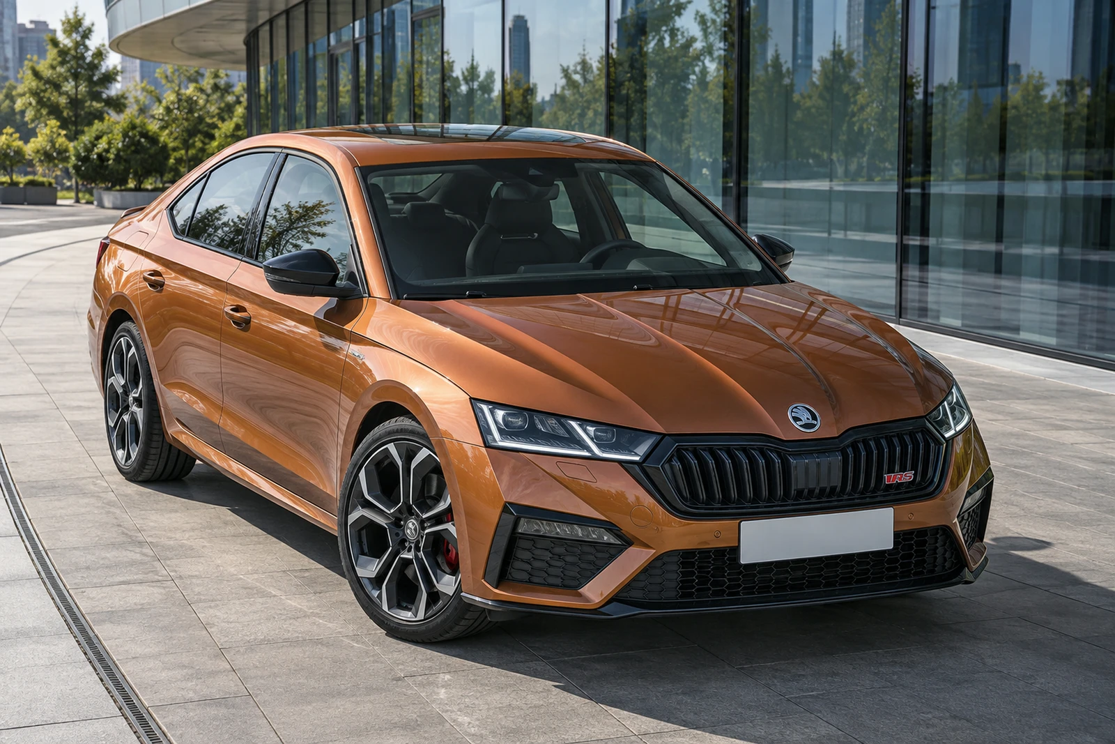 АВТО 1007996 Шкода Октавия RS медный Москва