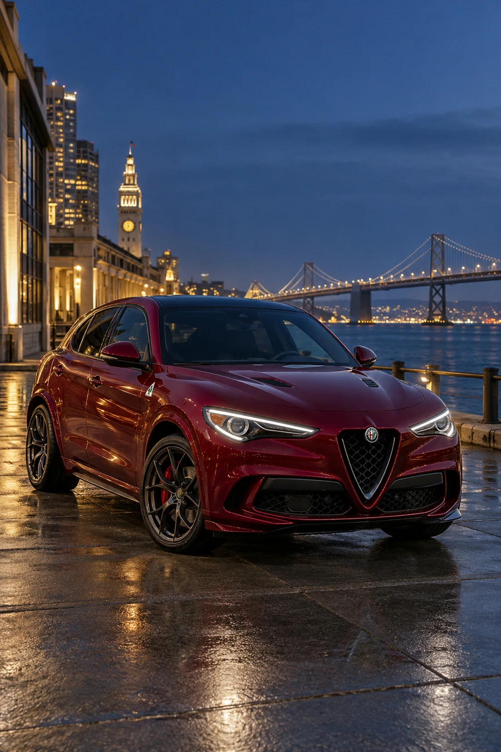 АВТО 1006760 Alfa Romeo Stelvio Q гранатовый Сан Франциско