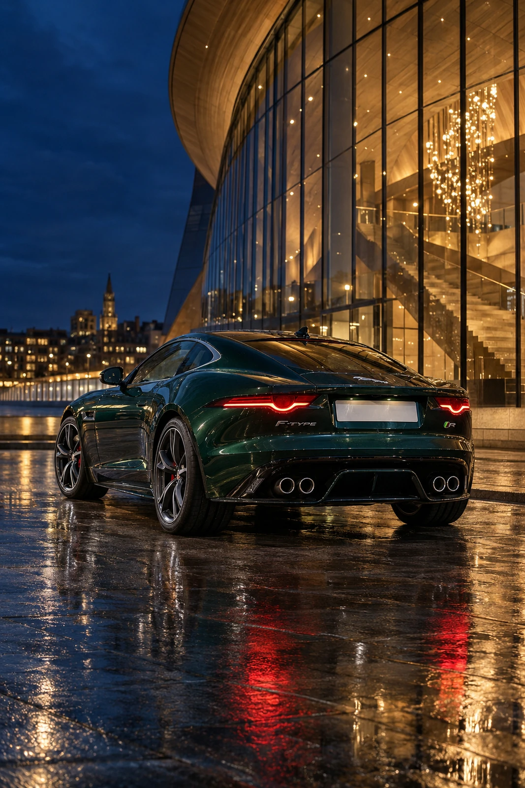 АВТО 1007735 Ягуар-F-Type-R-концертный-зал