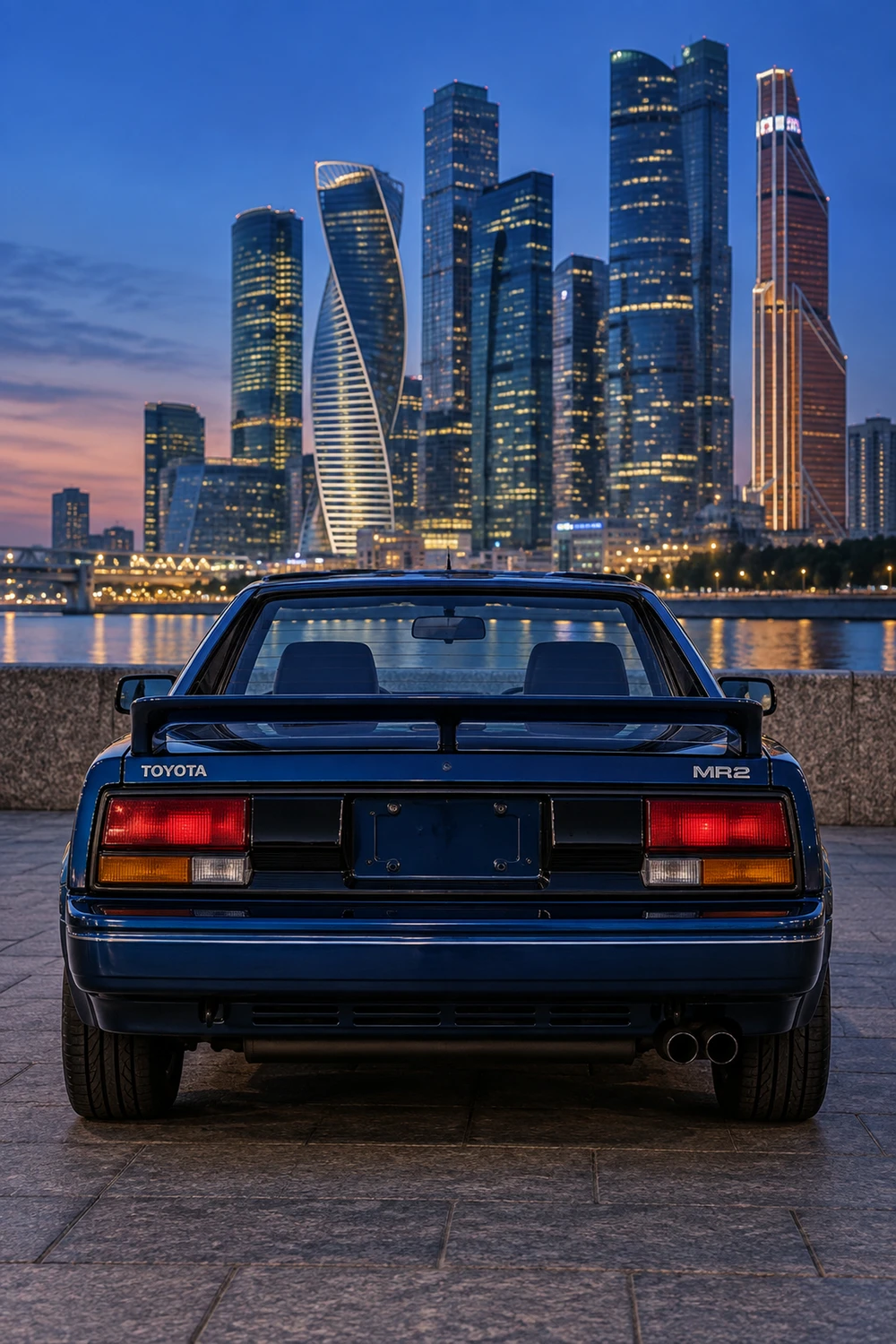 АВТО 1006713 Toyota MR2 AW11 сапфировый Москва