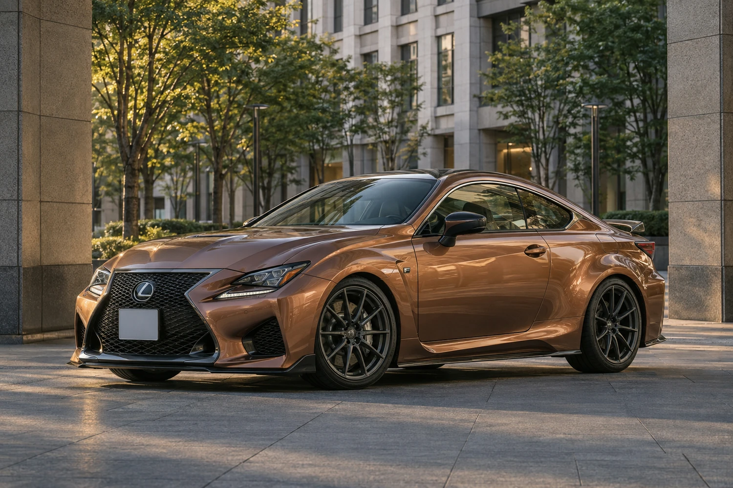 АВТО 1007345 Lexus RC F бронзовый Токио