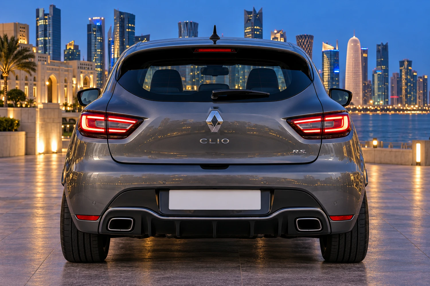 АВТО 1007126 Renault Clio RS IV серый Доха