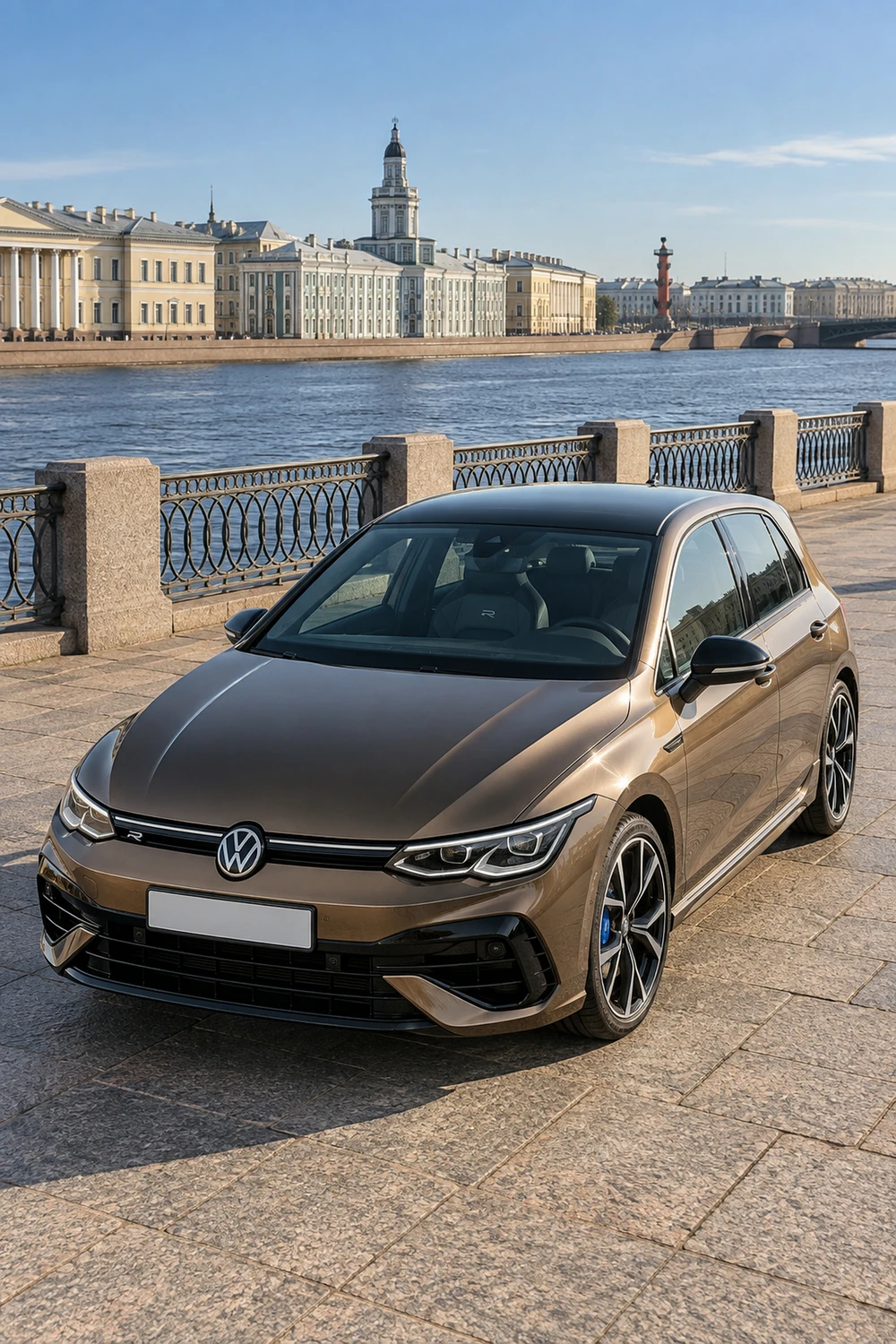 АВТО 1006951 Volkswagen Golf R Mk8 бронзовый Санкт Петербург