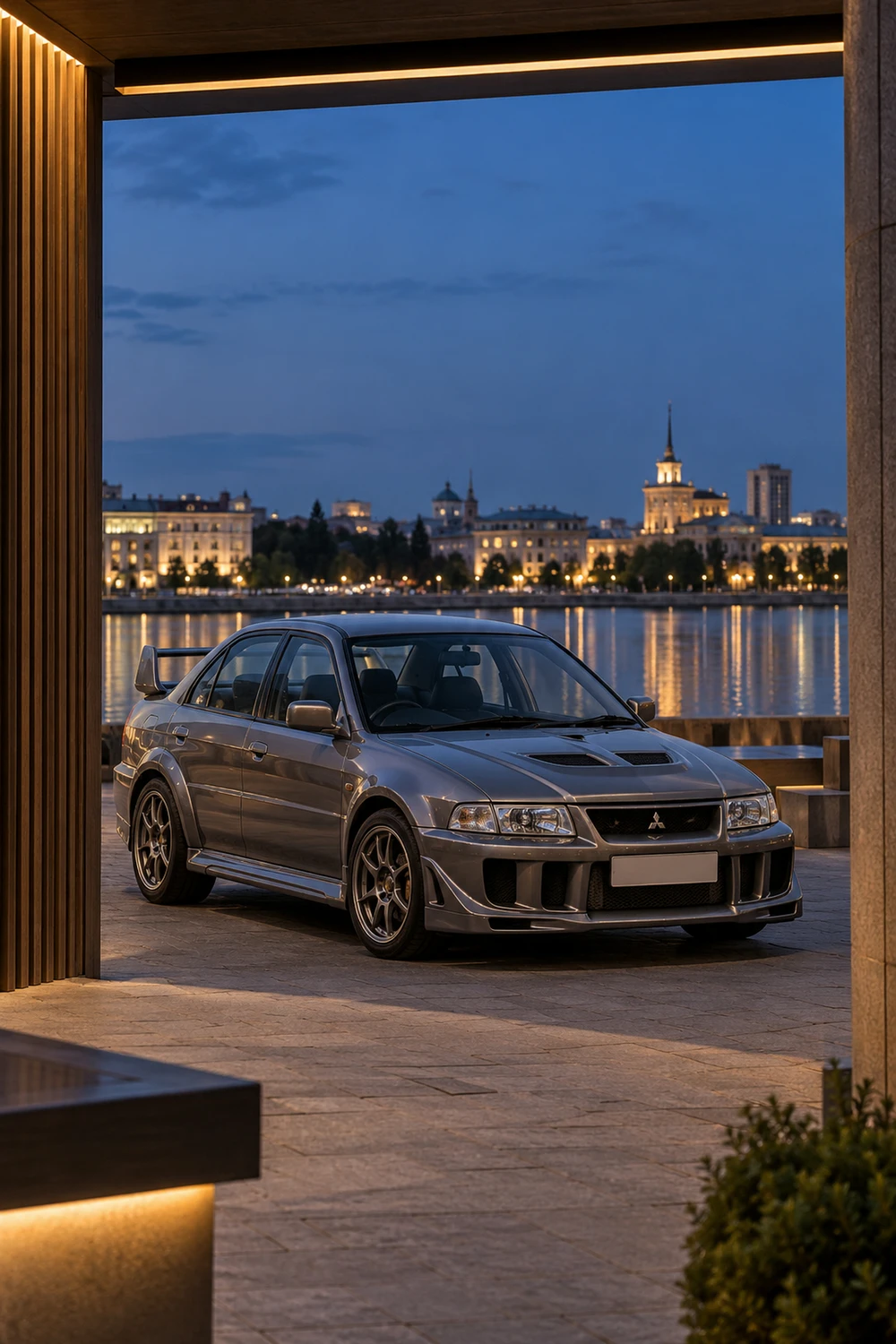 АВТО 1007090 Mitsubishi Evolution VI серый Казань