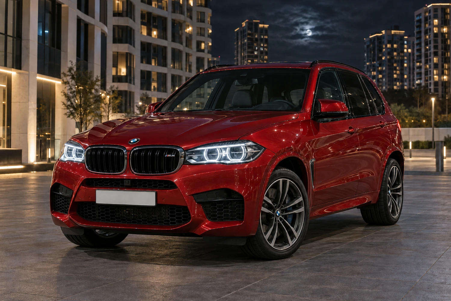 АВТО 1007127 BMW X5M F85 красный Москва