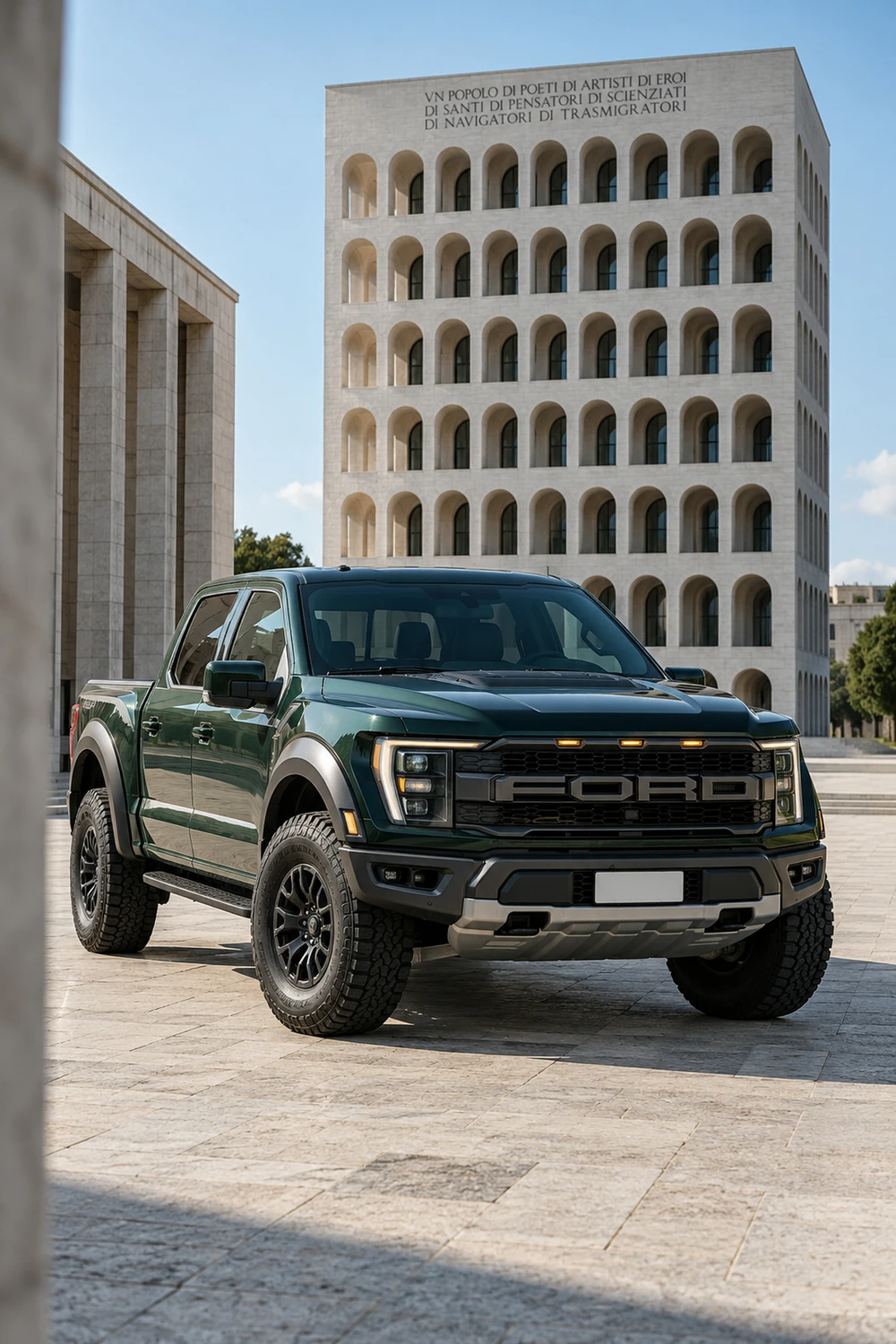 АВТО 1006929 Ford F150 Raptor зелёный Рим