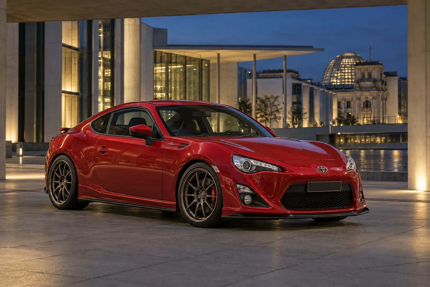 АВТО 1006747 Toyota GT86 алый Берлин