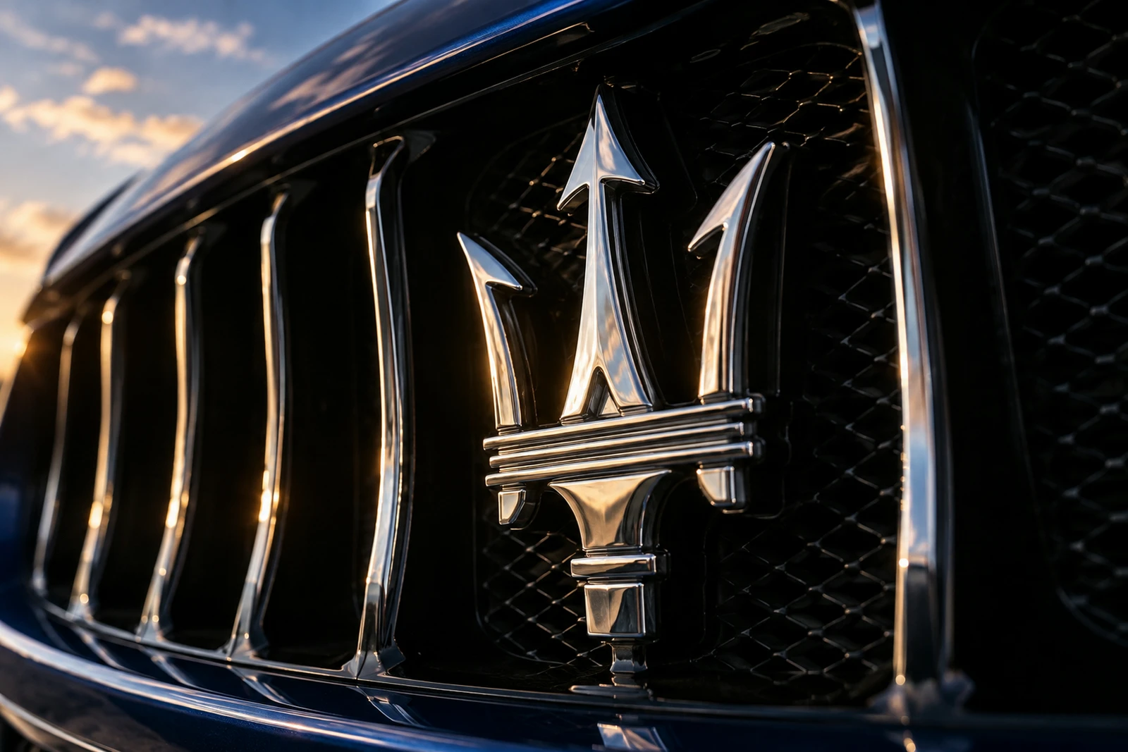 АВТО 1008382 Мазерати Трезубец в Решётке