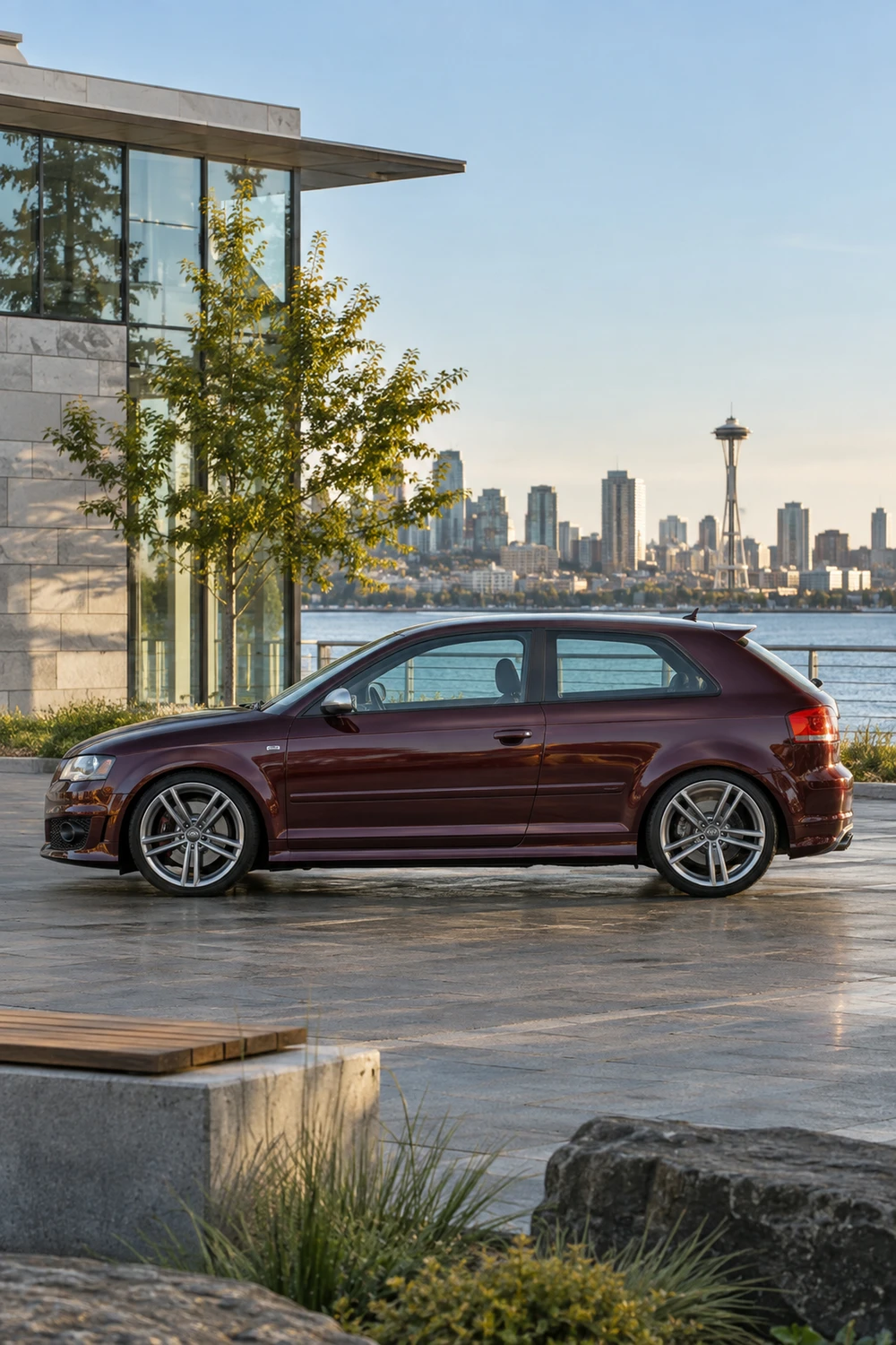 АВТО 1007454 Audi S3 8P бордовый Сиэтл