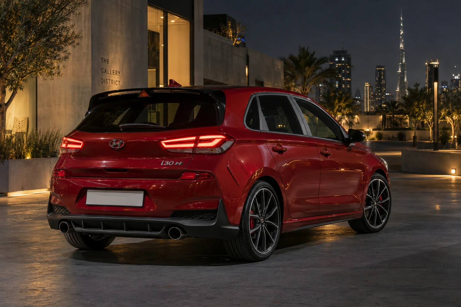 АВТО 1007359 Hyundai i30 N красный Дубай