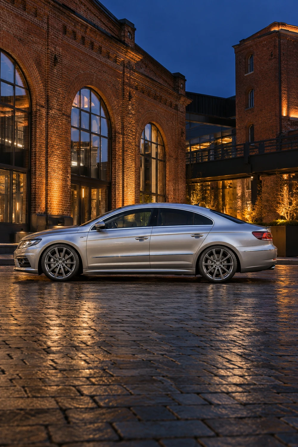 АВТО 1006816 Volkswagen Passat CC серебристый Москва