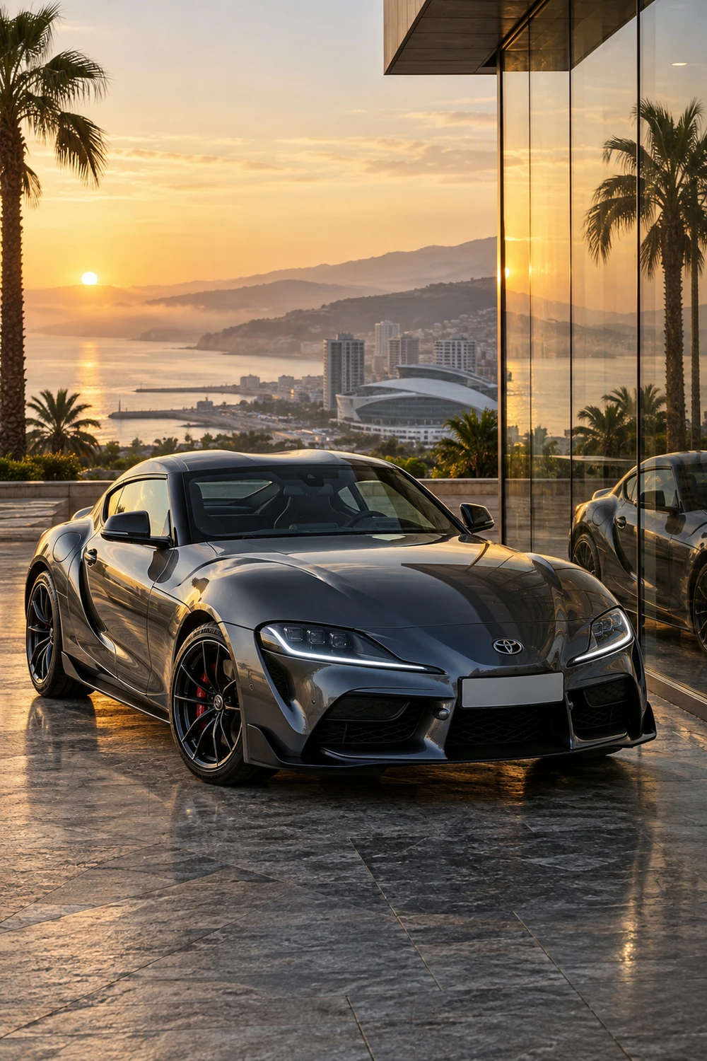 АВТО 1007261 Toyota GR Supra A90 графит Сочи