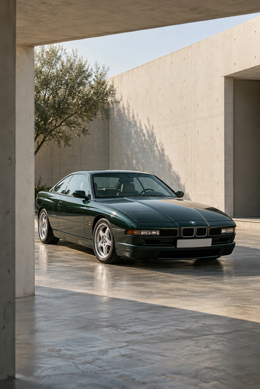 АВТО 1008297 БМВ 850CSi E31 Зелёный Арт галерея