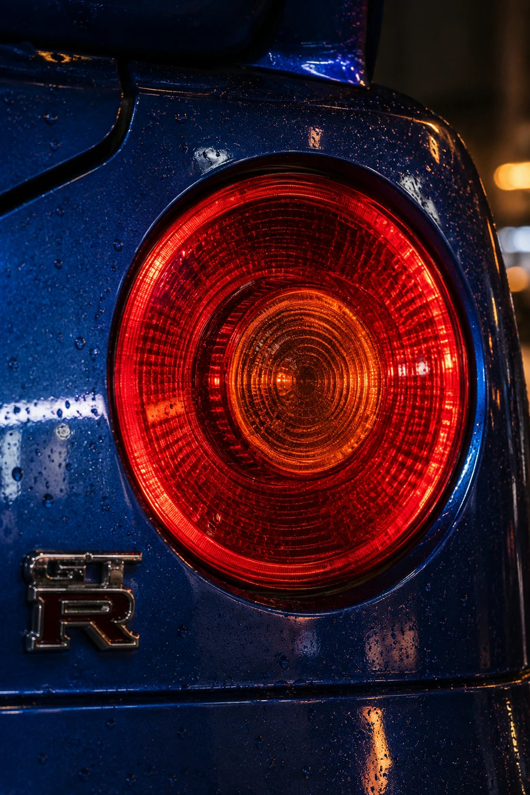 АВТО 1008611 Ниссан R34 круглый фонарь