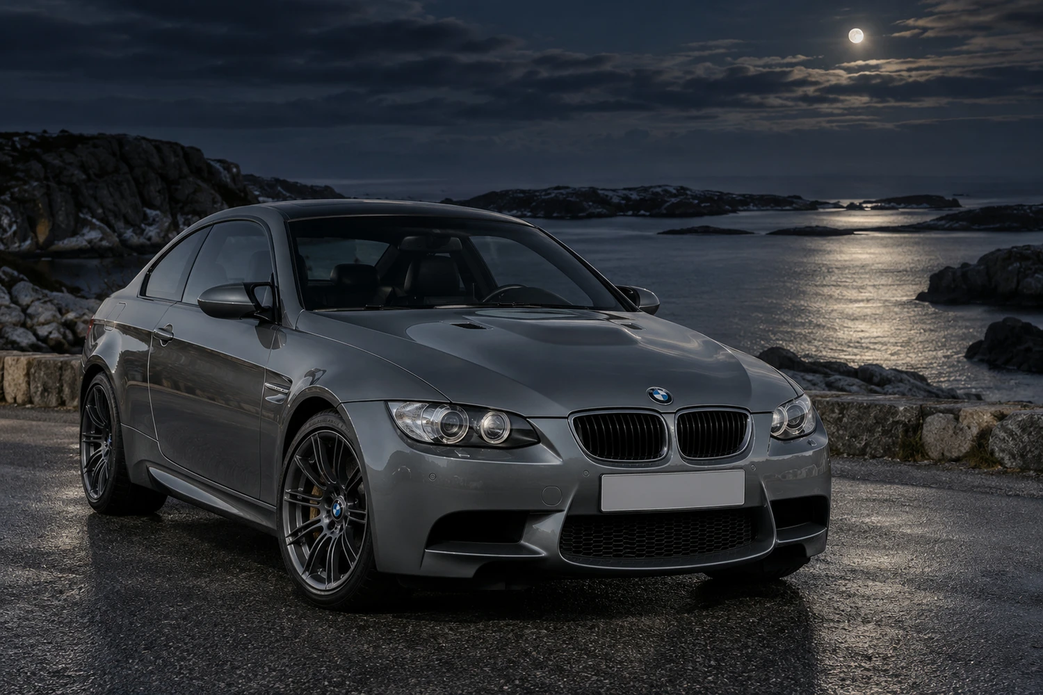 АВТО 1007280 BMW M3 E92 серый лунный залив