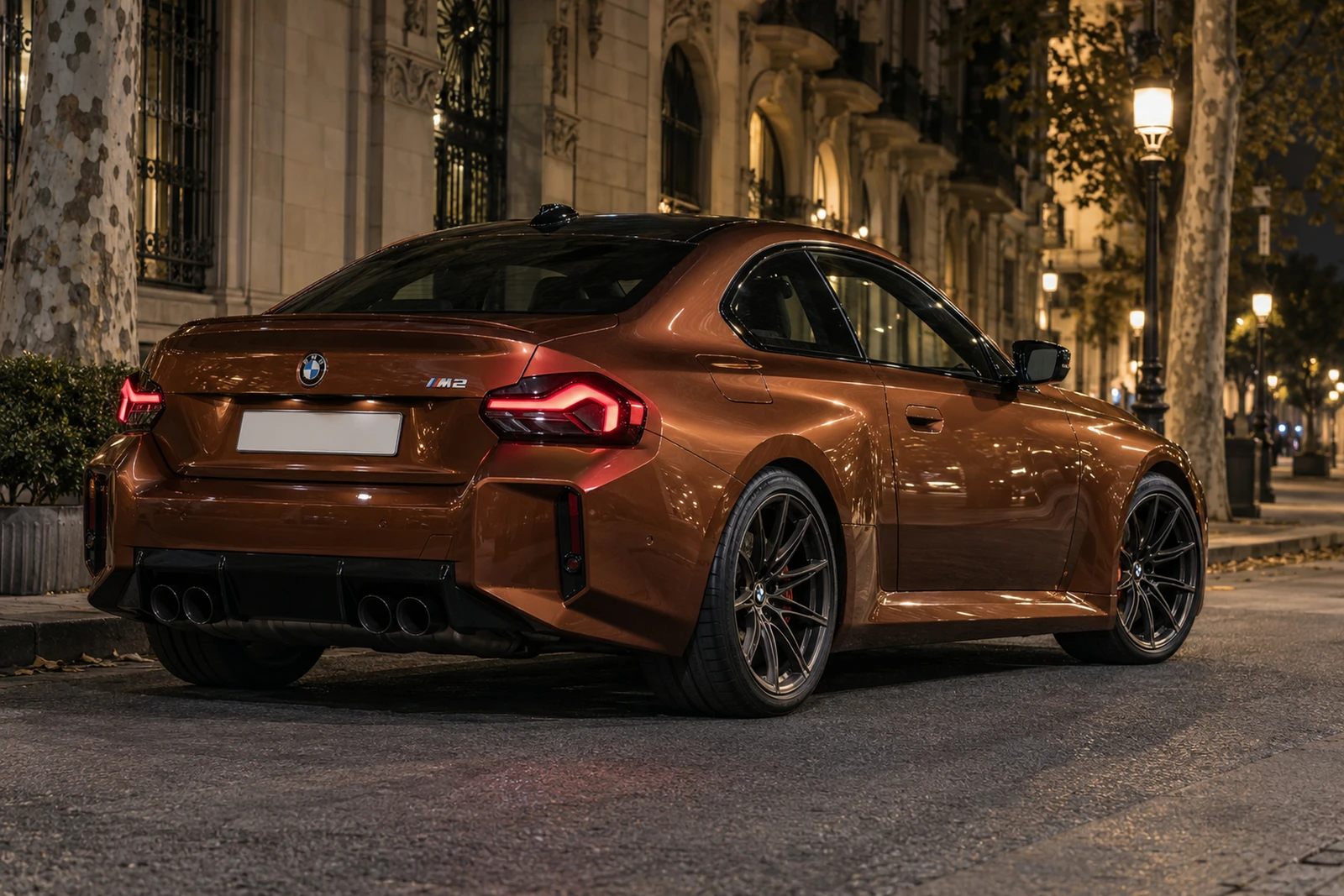 АВТО 1007856 БМВ M2 медный Барселона
