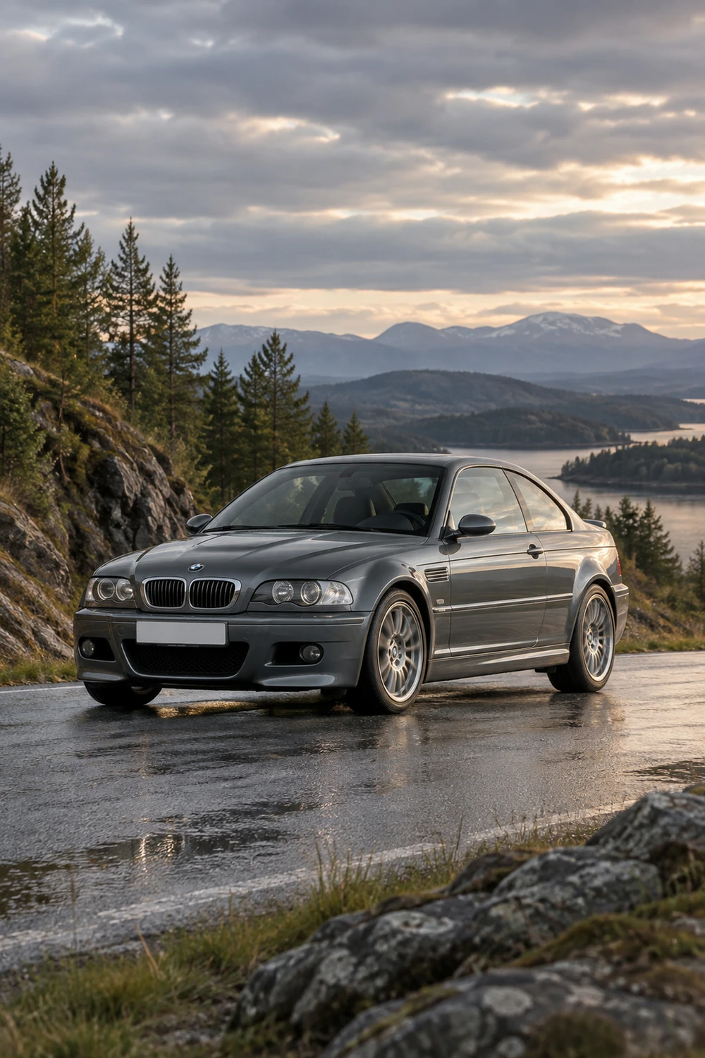 АВТО 1007441 BMW M3 E46 графит мокрый асфальт