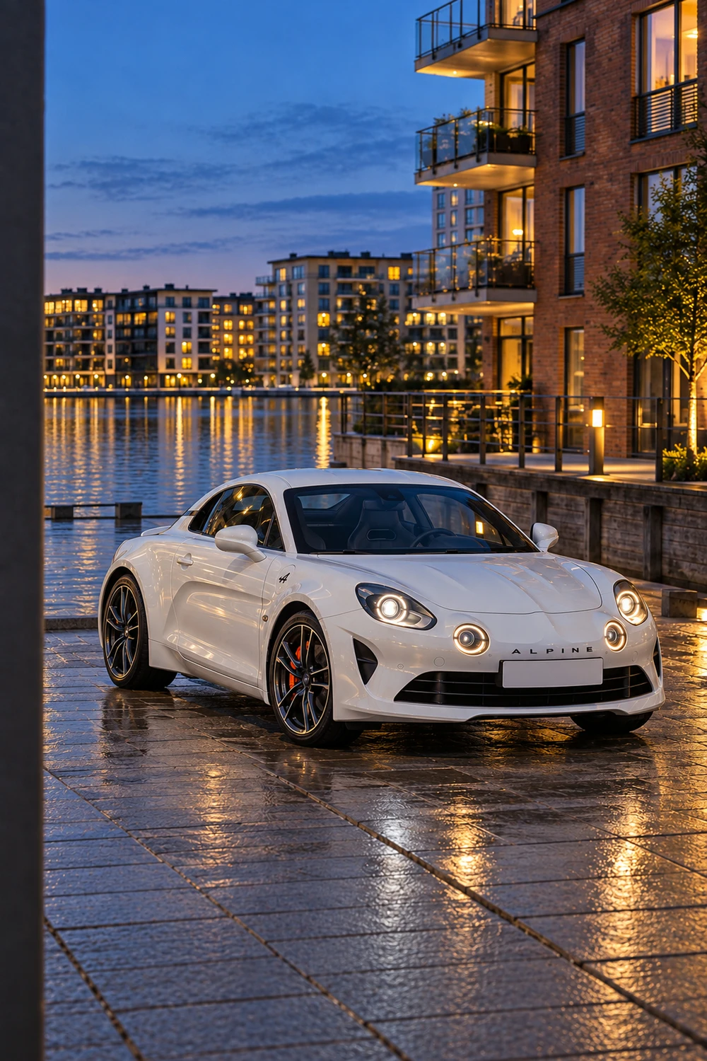 АВТО 1007155 Alpine A110S белый Стокгольм