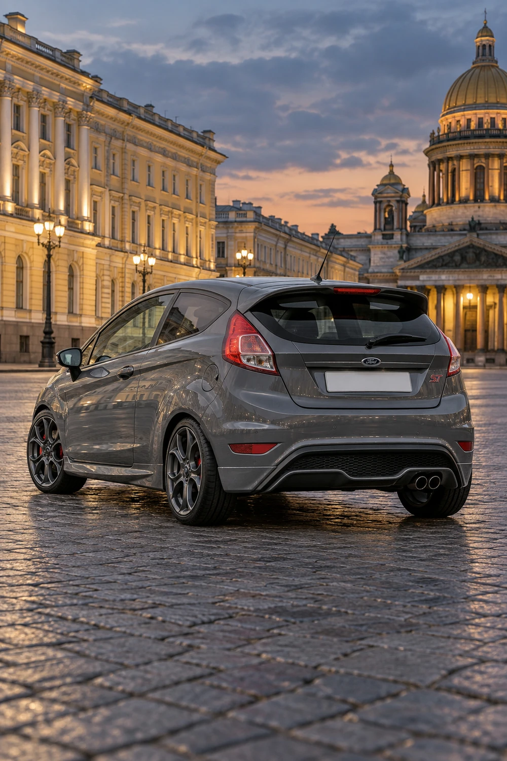 АВТО 1007207 Ford Fiesta ST Mk7 серый Санкт Петербург