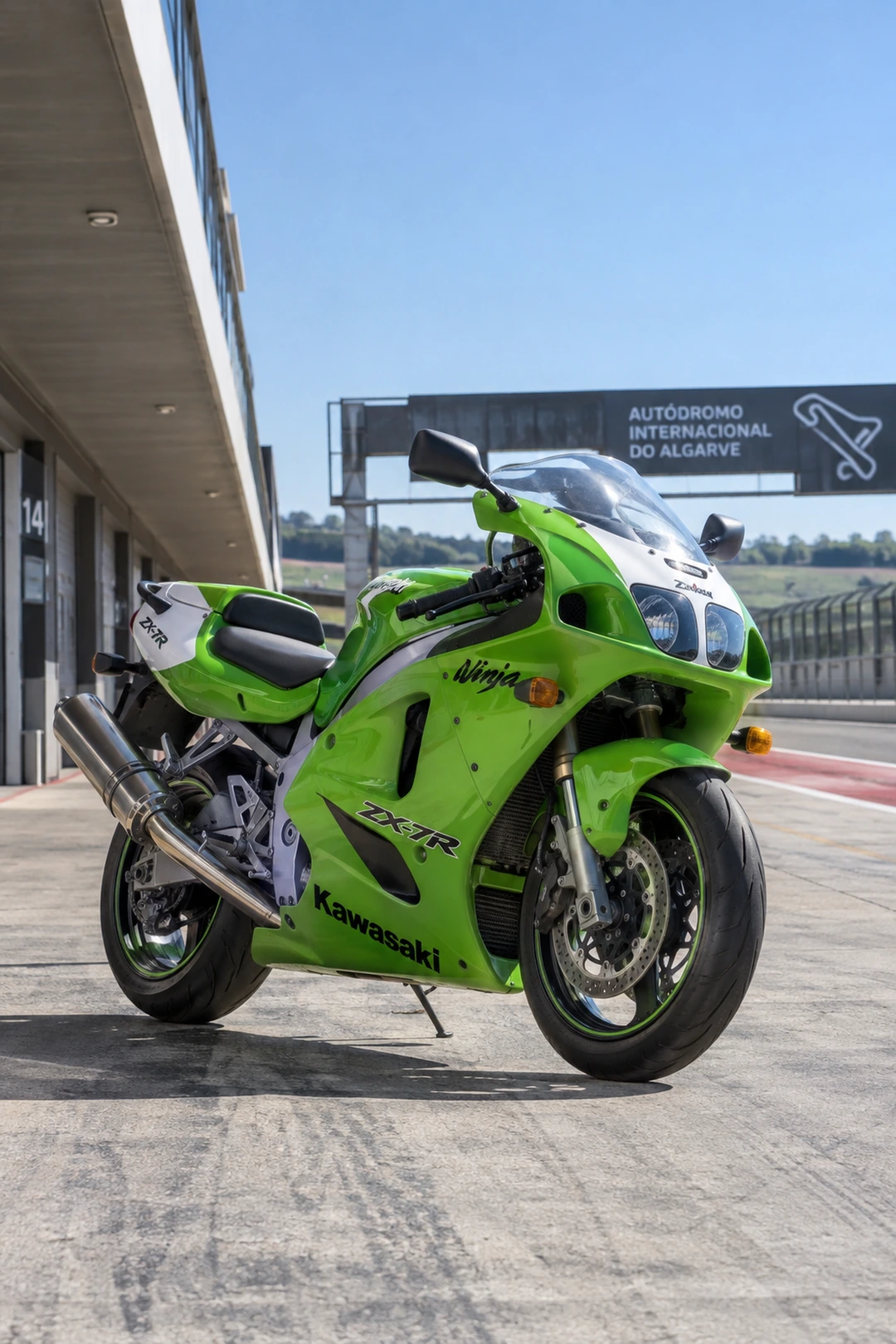 АВТО 1008839 Kawasaki Ninja ZX-7R мото