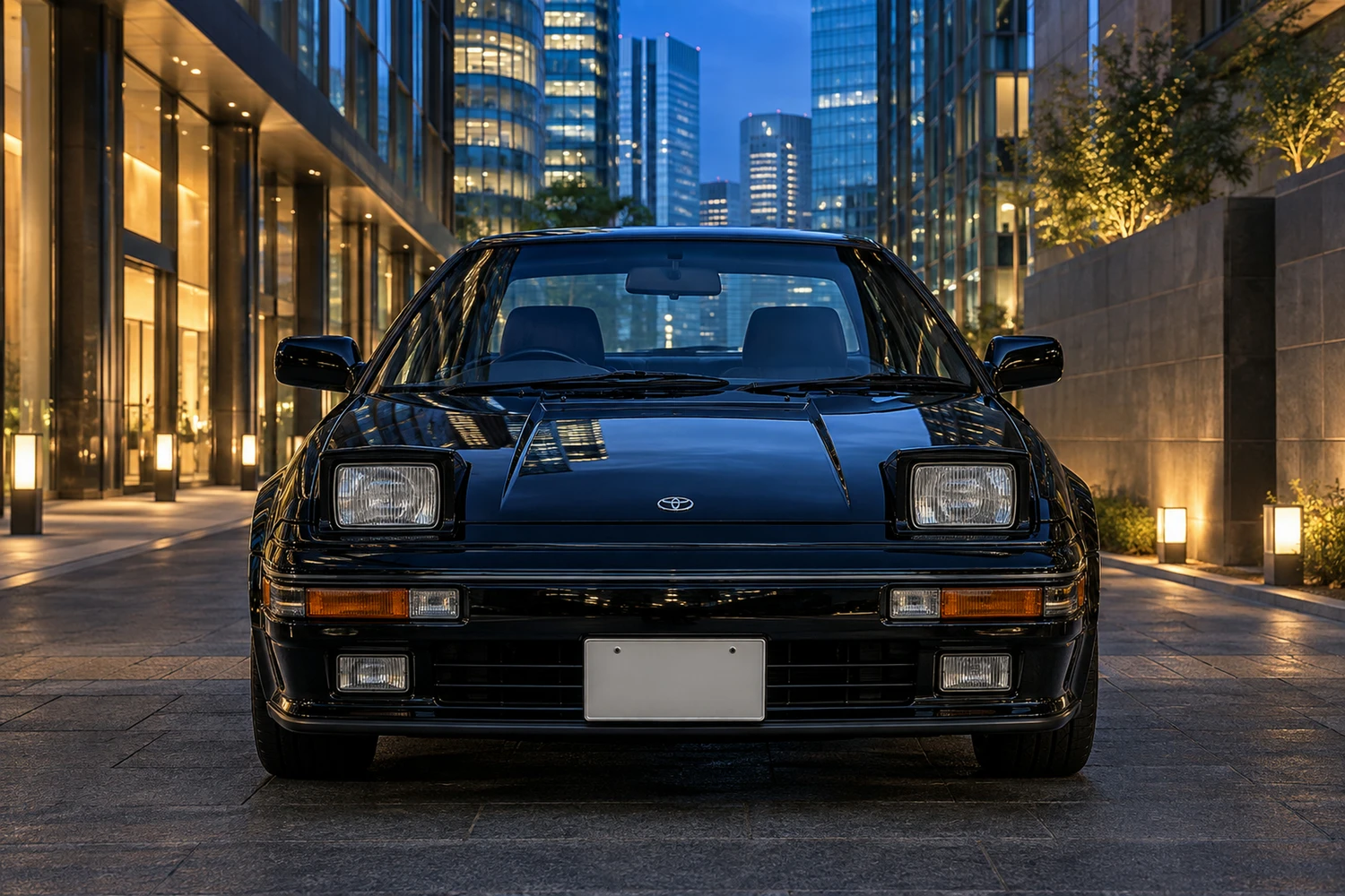 АВТО 1006867 Toyota MR2 AW11 чёрный Токио