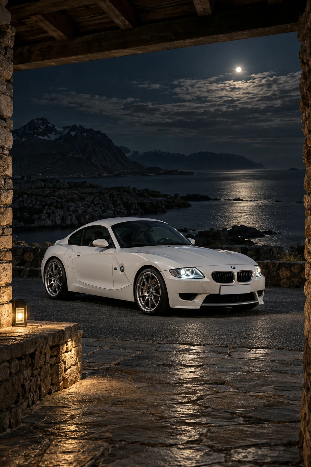 АВТО 1007314 BMW Z4 M E86 белый лунный залив