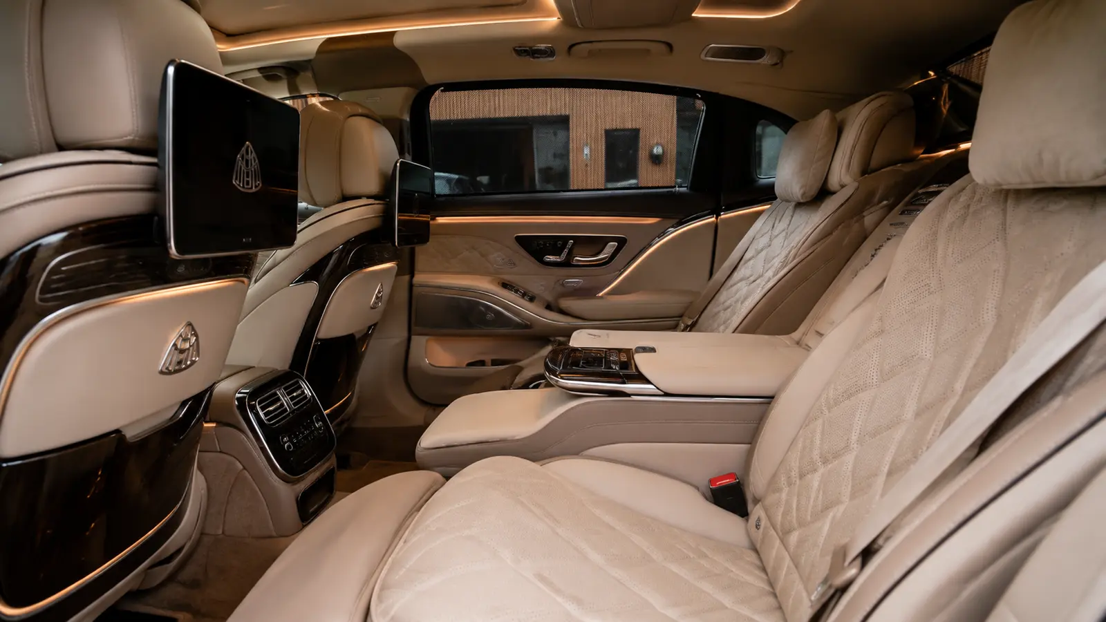 АВТО 1001547 Светлый салон Mercedes-Maybach S-Class