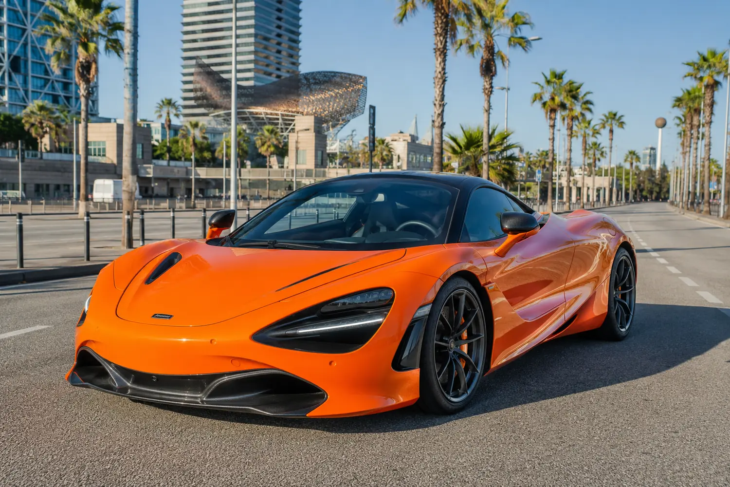 АВТО 1003881 McLaren 720S в Барселоне
