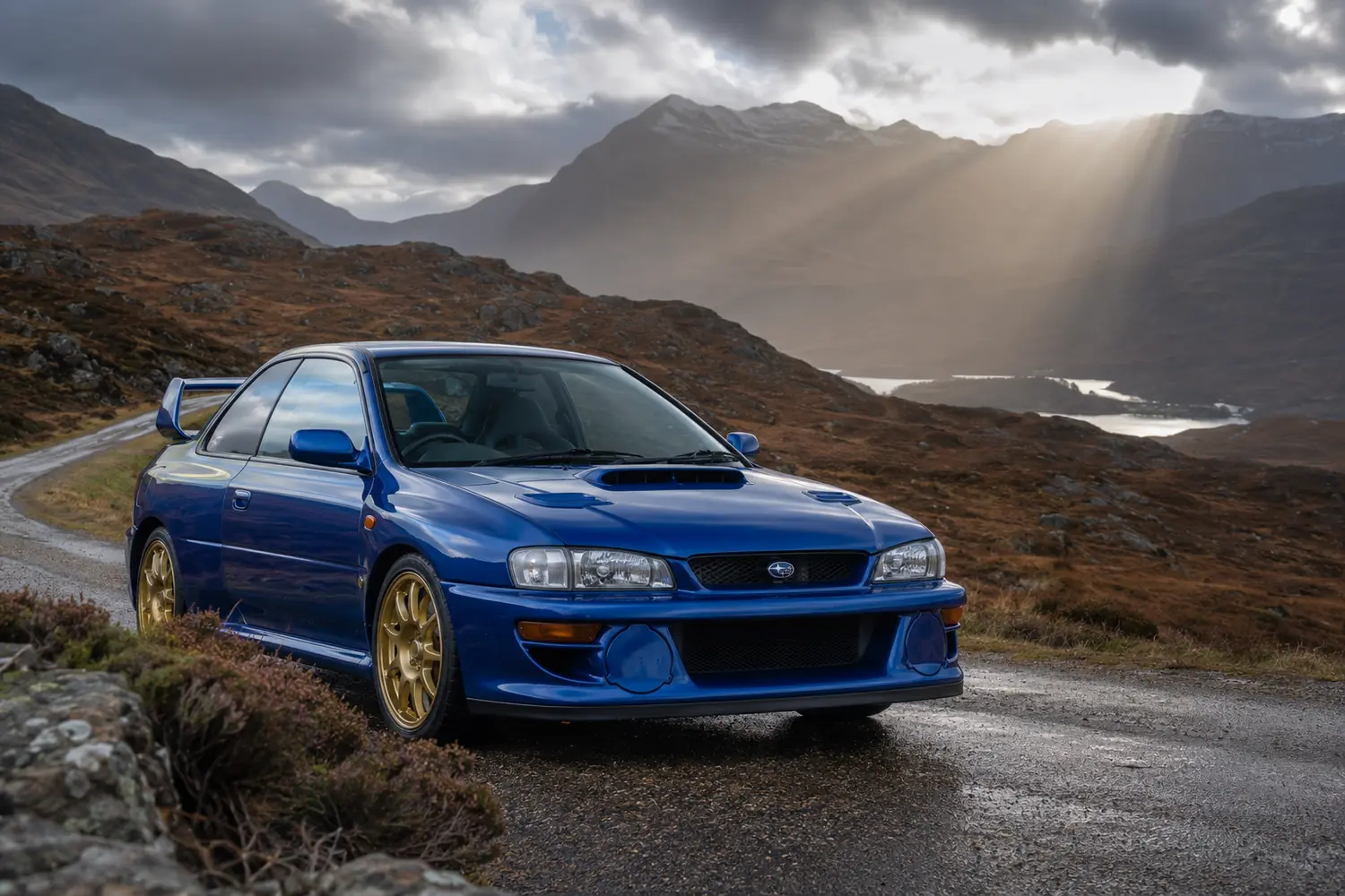 АВТО 1003880 Subaru Impreza 22B restomod в Шотландии