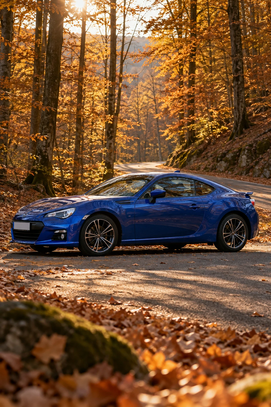 АВТО 1008211 Субару BRZ синий Золотой лес
