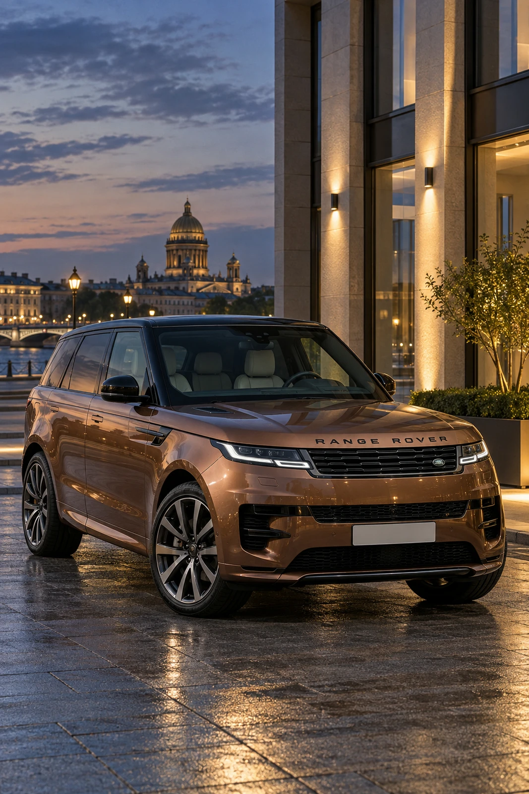 АВТО 1008047 Рейндж Ровер Спорт медный Петербург